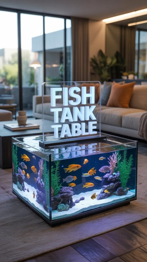 Fish Tank Table