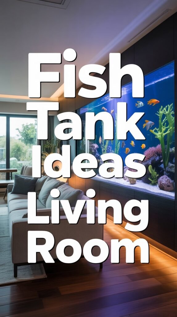 Fish Tank Ideas for Living Room