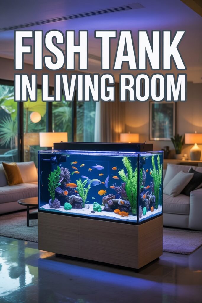 Fish Tank in Living Room