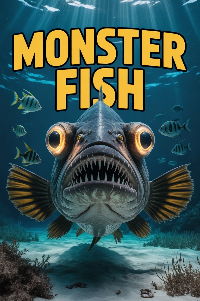 Fish Mosnter Monster Fish – Complete Guide to Giant Freshwater & Exotic Aquarium ...