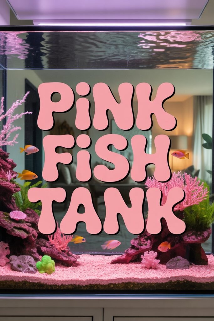 Pink Fish Tank