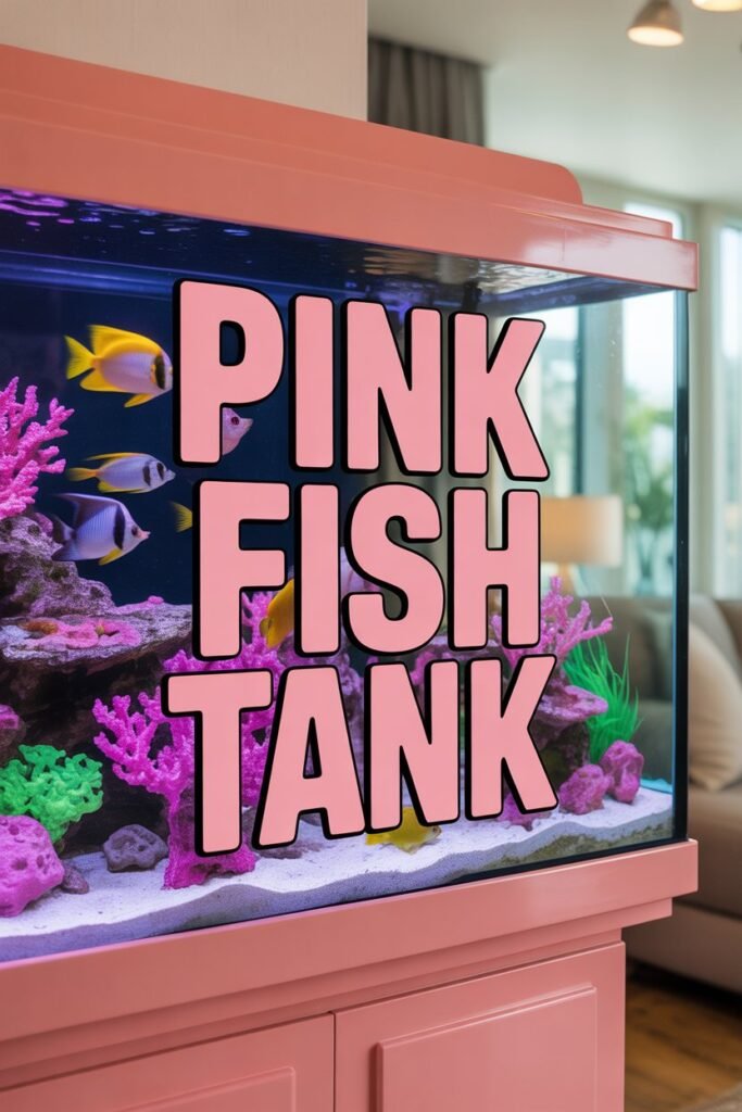 Pink Fish Tank