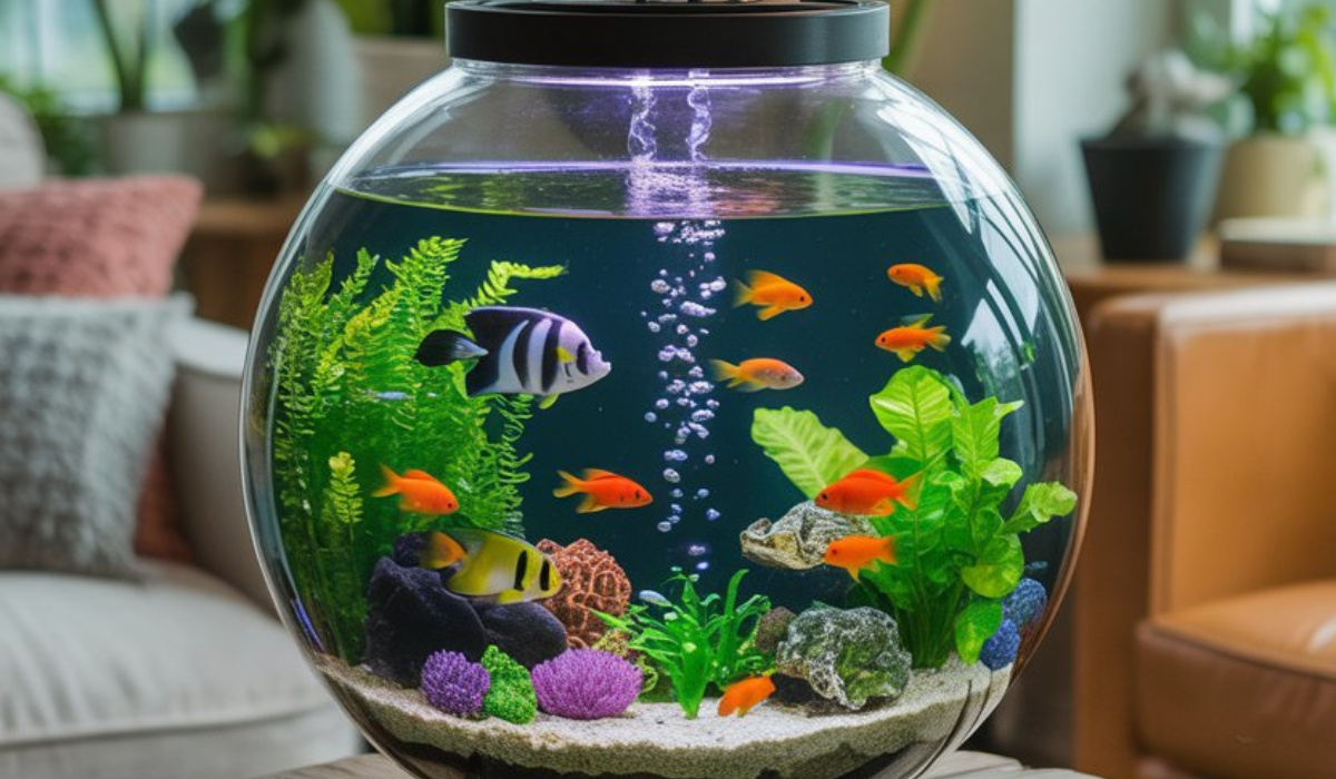 Round Fish Tank