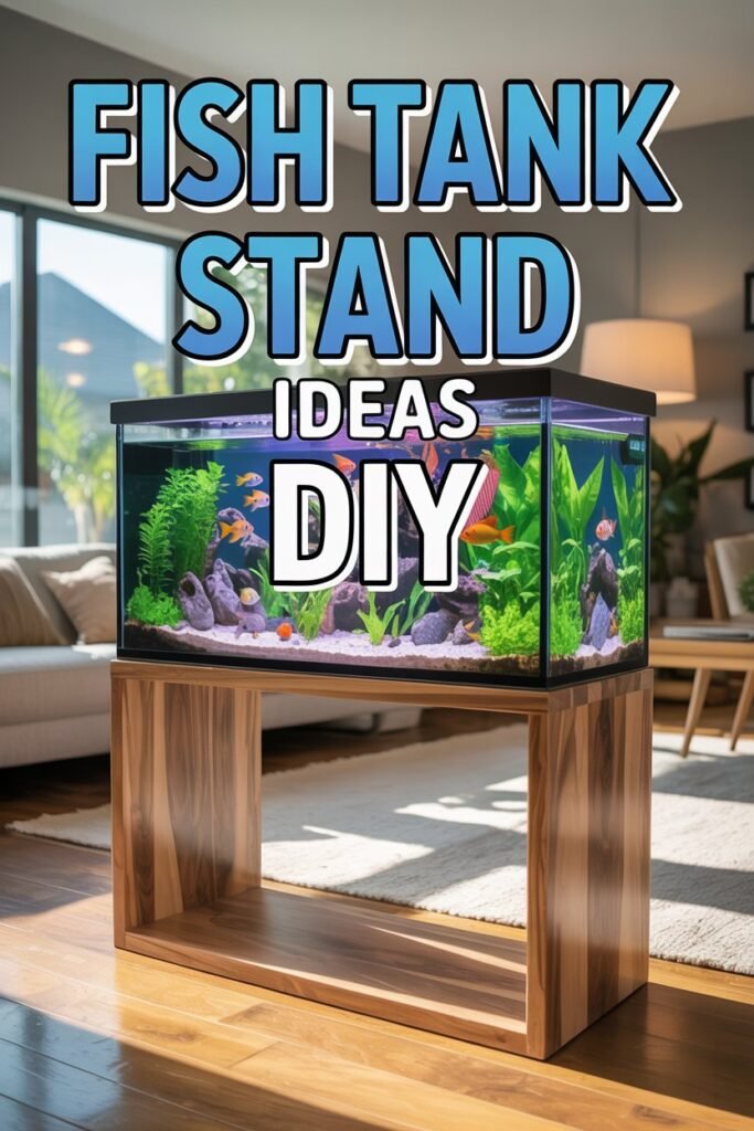 Fish Tank Stand Ideas DIY