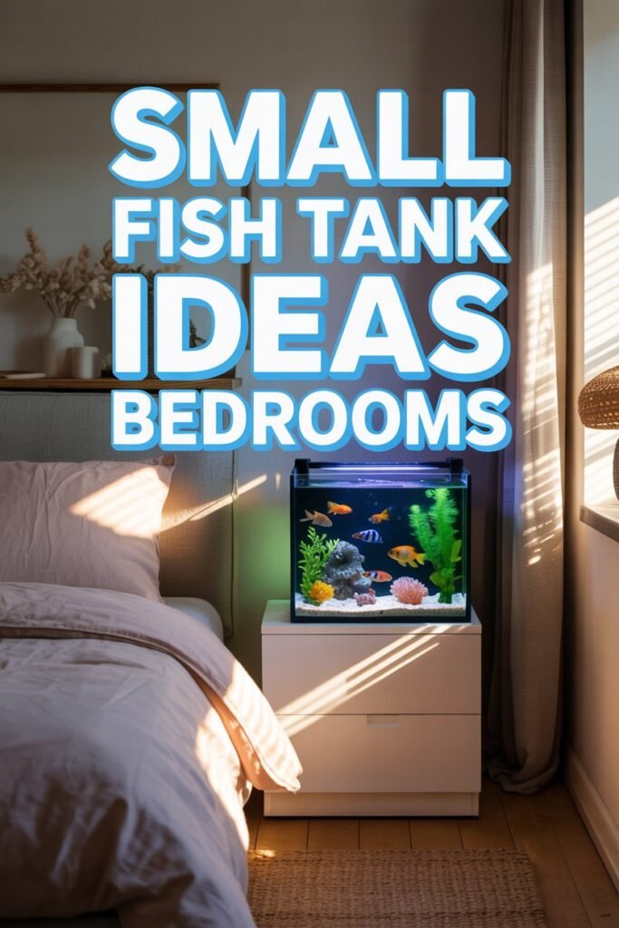 Small Fish Tank Ideas for Bedrooms