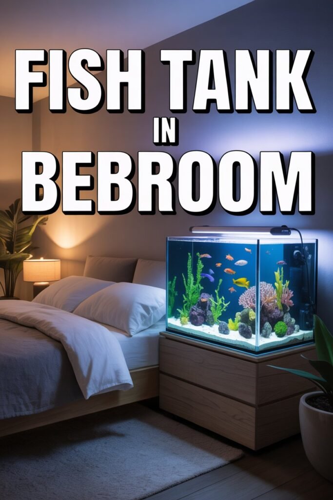 Fish Tank in Bedroom
