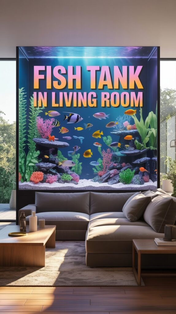 Fish Tank in Living Room