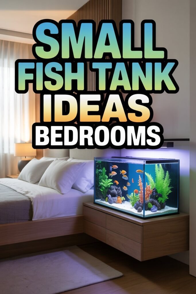Small Fish Tank Ideas for Bedrooms