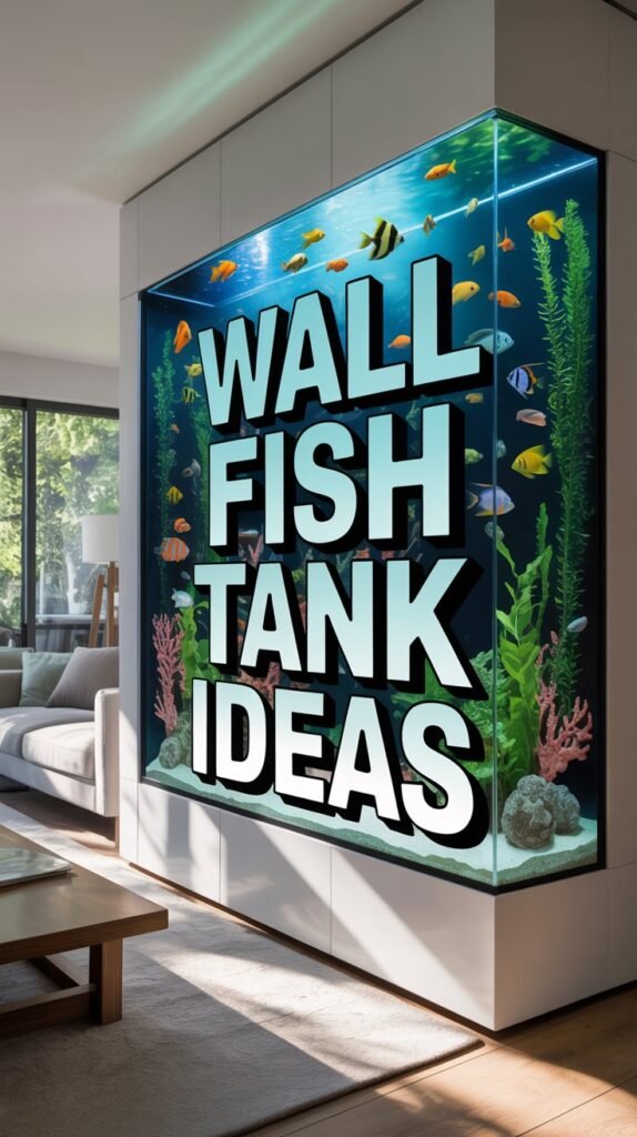 Wall Fish Tank Ideas