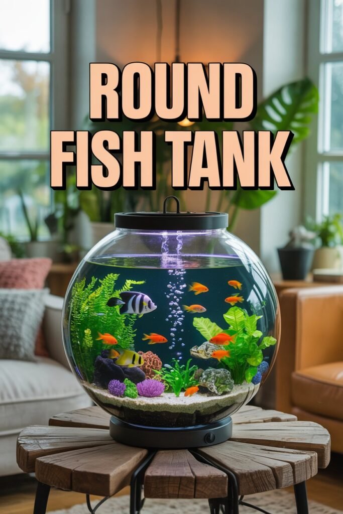 Round Fish Tank