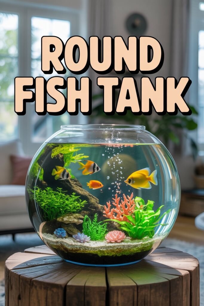 Round Fish Tank