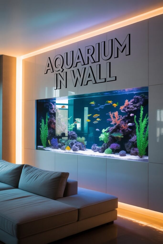 Aquarium in Wall