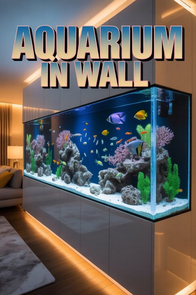 Aquarium in Wall