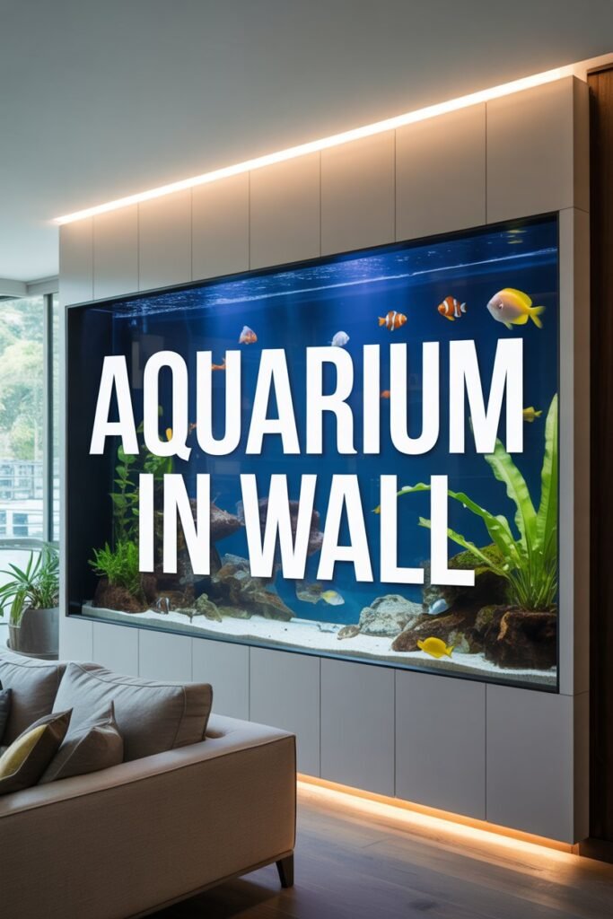 Aquarium in Wall