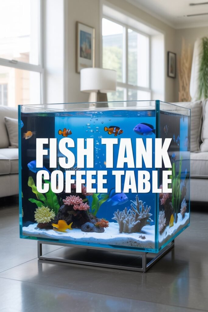 Fish Tank Coffee Table