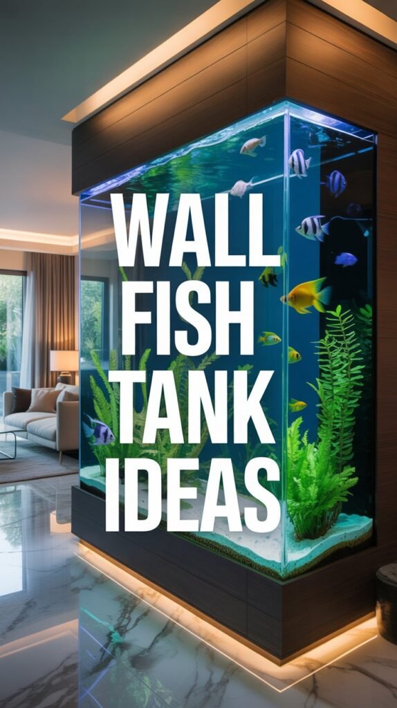 Wall Fish Tank Ideas