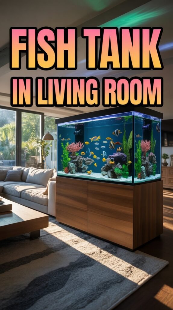 Fish Tank in Living Room