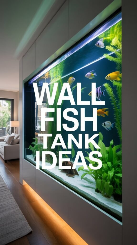 Wall Fish Tank Ideas