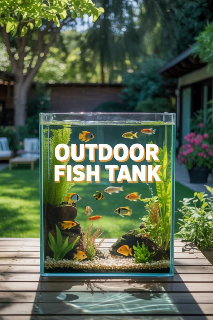 Outdoor Fish Tank