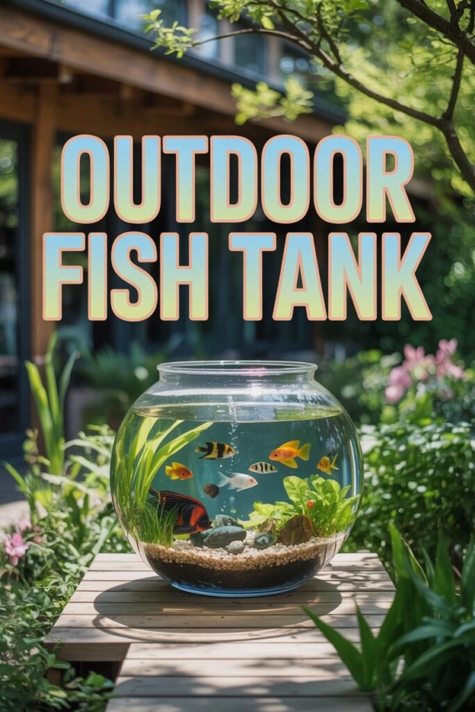 Outdoor Fish Tank
