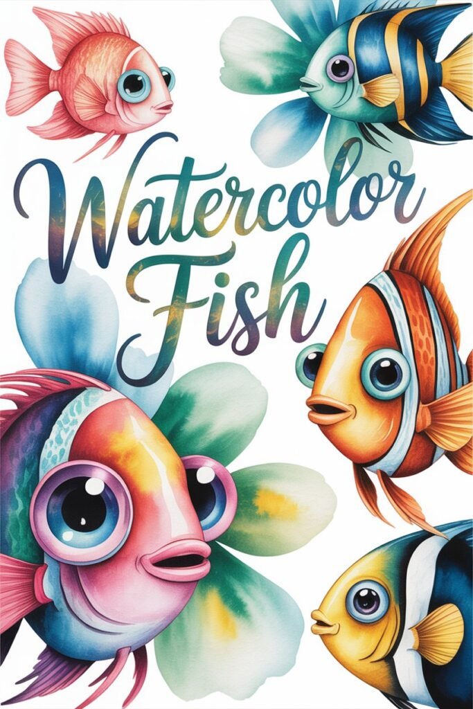 Watercolor Fish
