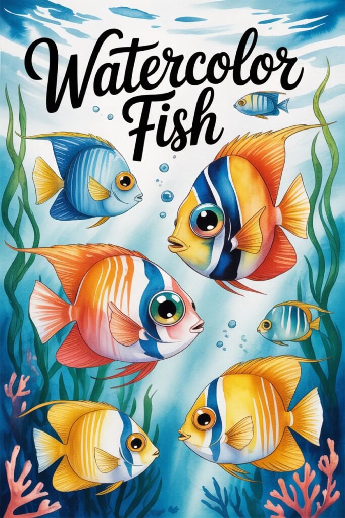 Watercolor Fish