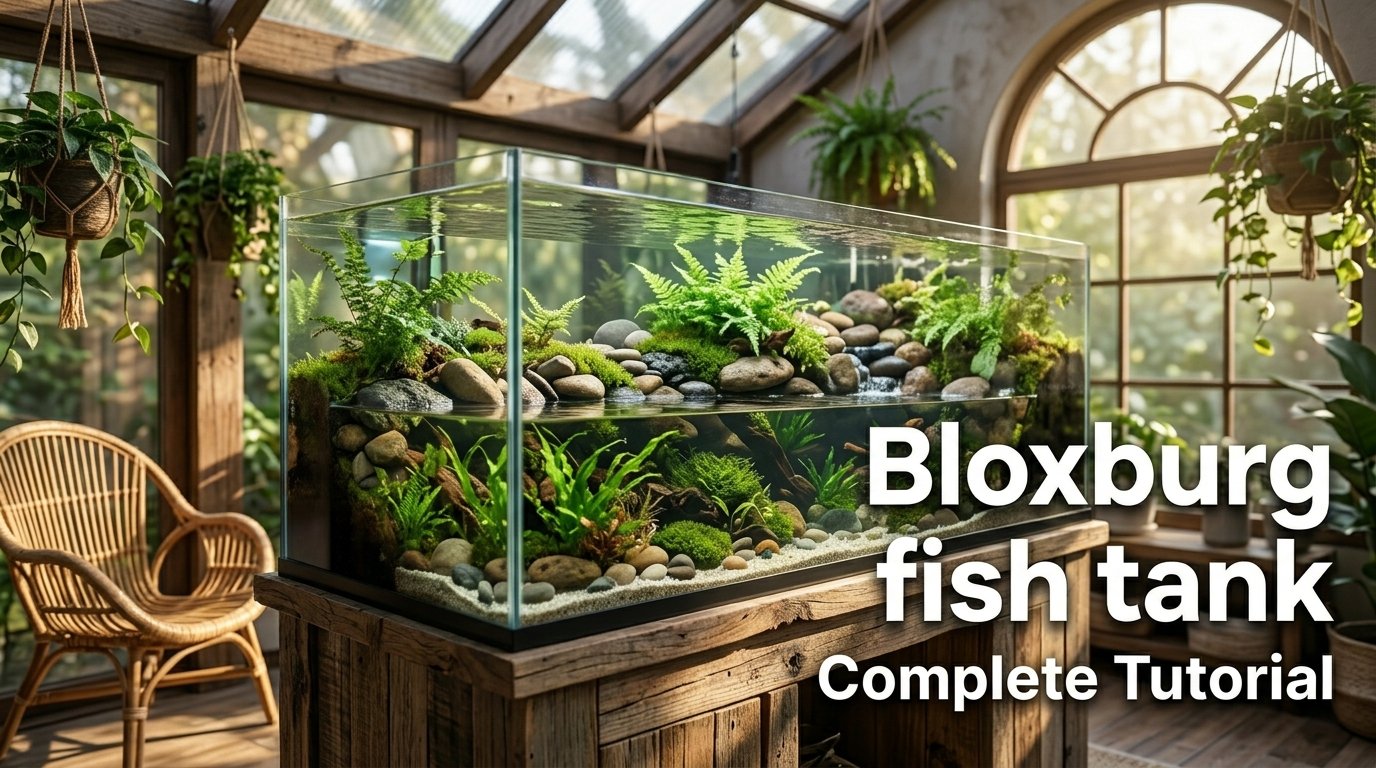 Bloxburg Fish Tank