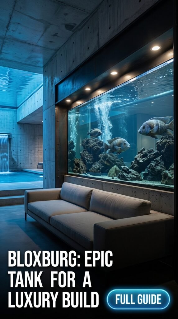 Bloxburg Fish Tank