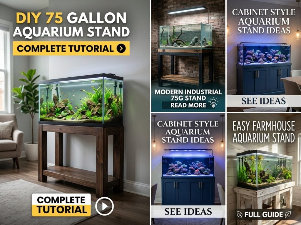 75 Gallon Aquarium Stand