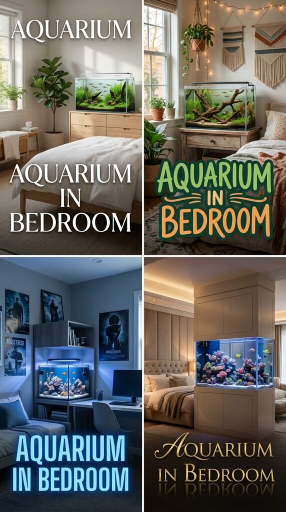 Aquarium in Bedroom