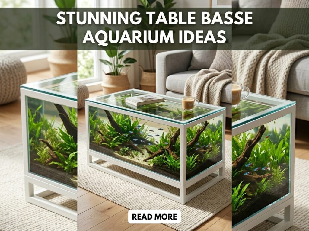 Table Basse Aquarium