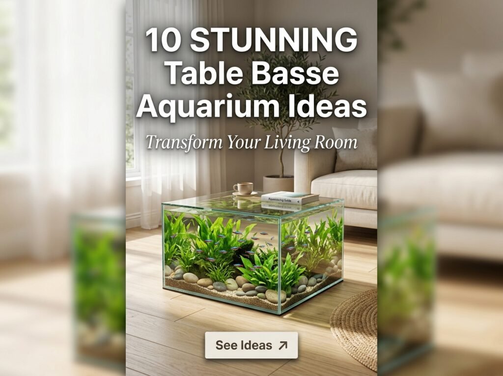 Table Basse Aquarium
