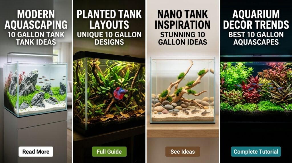 10 Gallon Fish Tank Ideas Decor