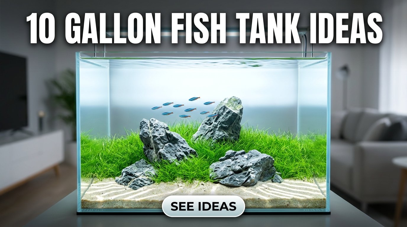 10 Gallon Fish Tank Ideas Decor