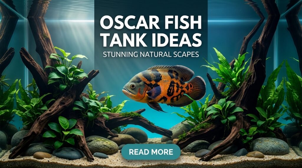Oscar Fish Tank Ideas