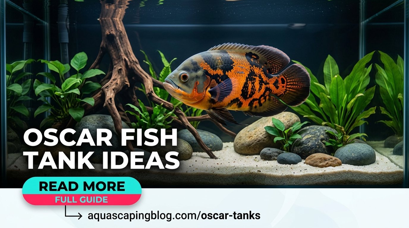 Oscar Fish Tank Ideas