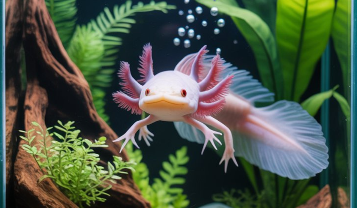 Axolotl Tank Ideas Aquarium