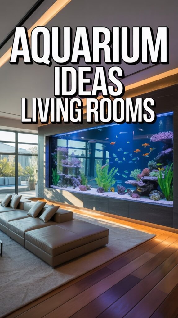 Aquarium Ideas Living Rooms