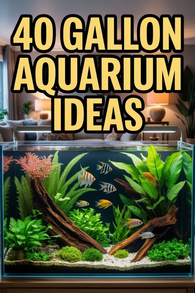 40 Gallon Aquarium Ideas