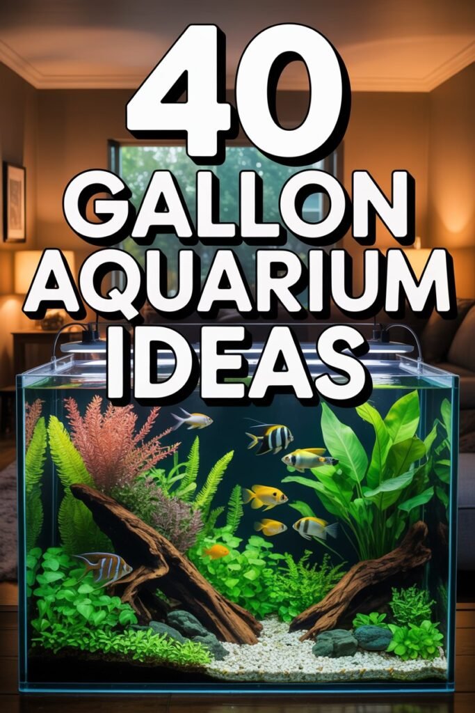 40 Gallon Aquarium Ideas