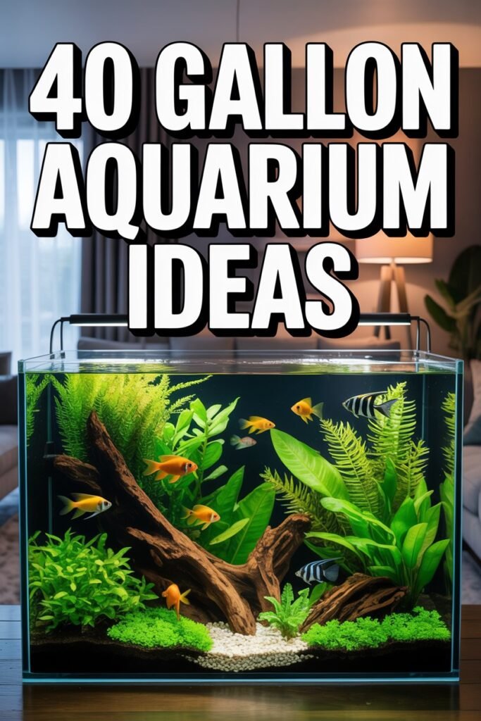 40 Gallon Aquarium Ideas