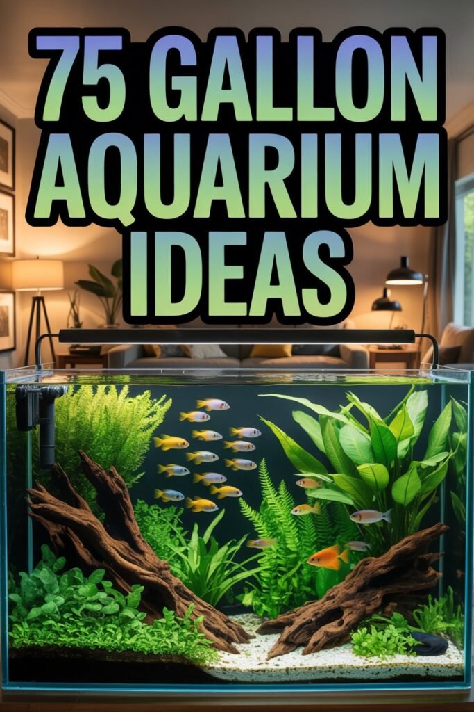 75 Gallon Aquarium Ideas