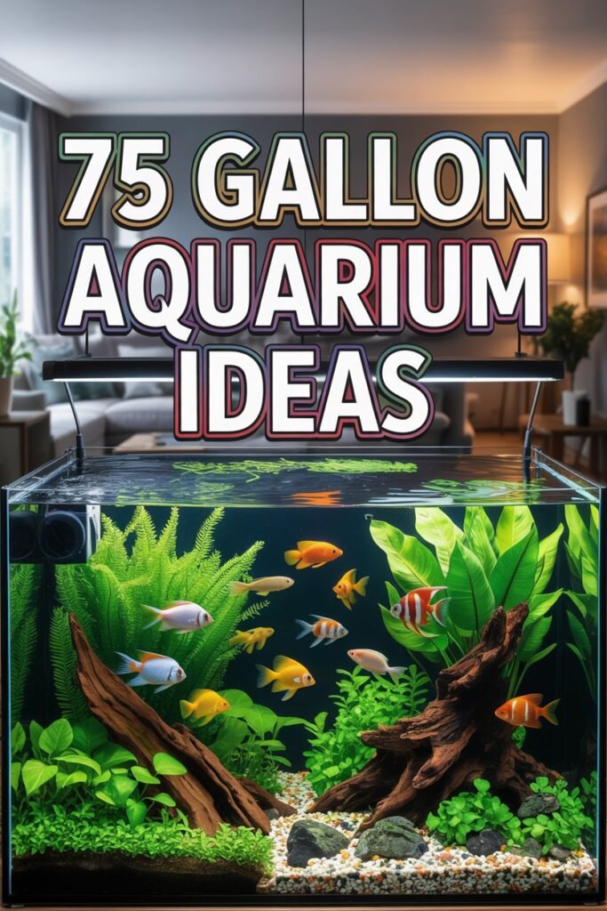 75 Gallon Aquarium Ideas