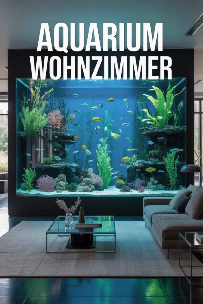 Aquarium Wohnzimmer