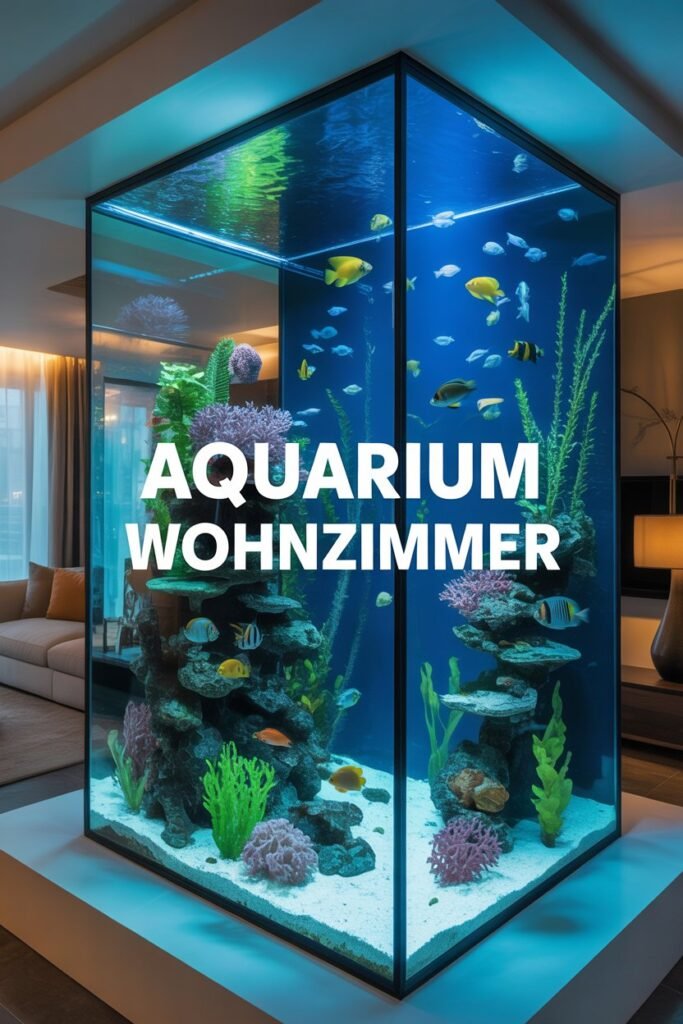 Aquarium Wohnzimmer