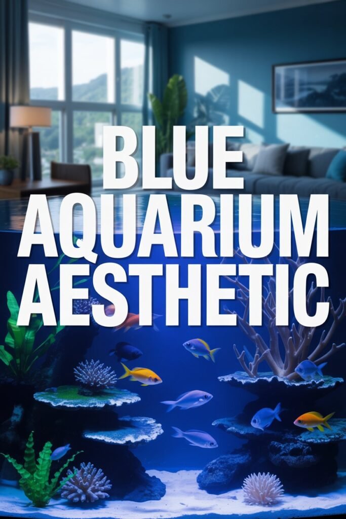 Blue Aquarium Aesthetic