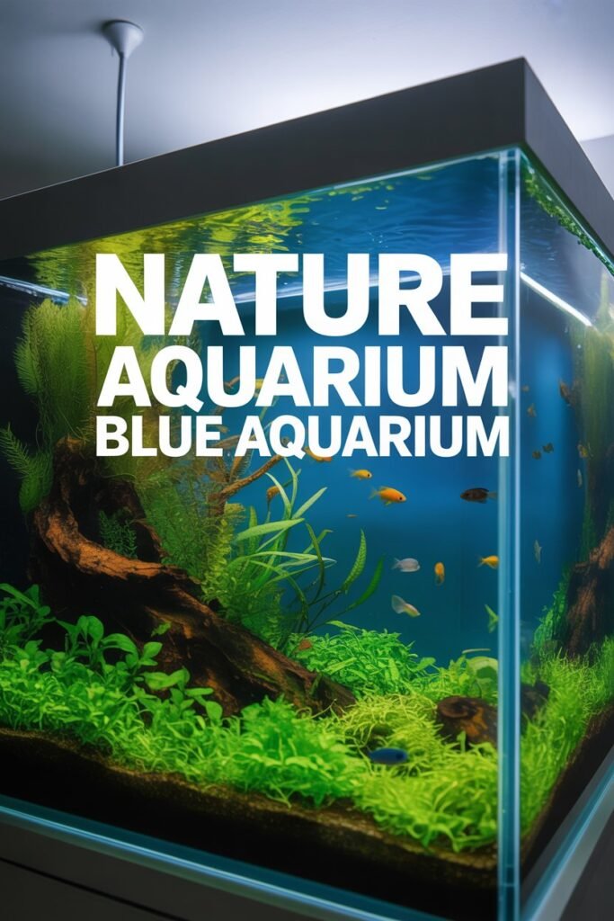 Nature Aquarium Blue Aquarium