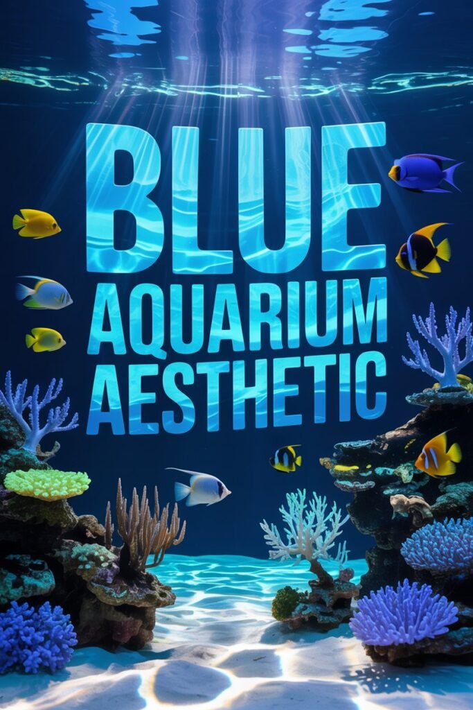 Blue Aquarium Aesthetic