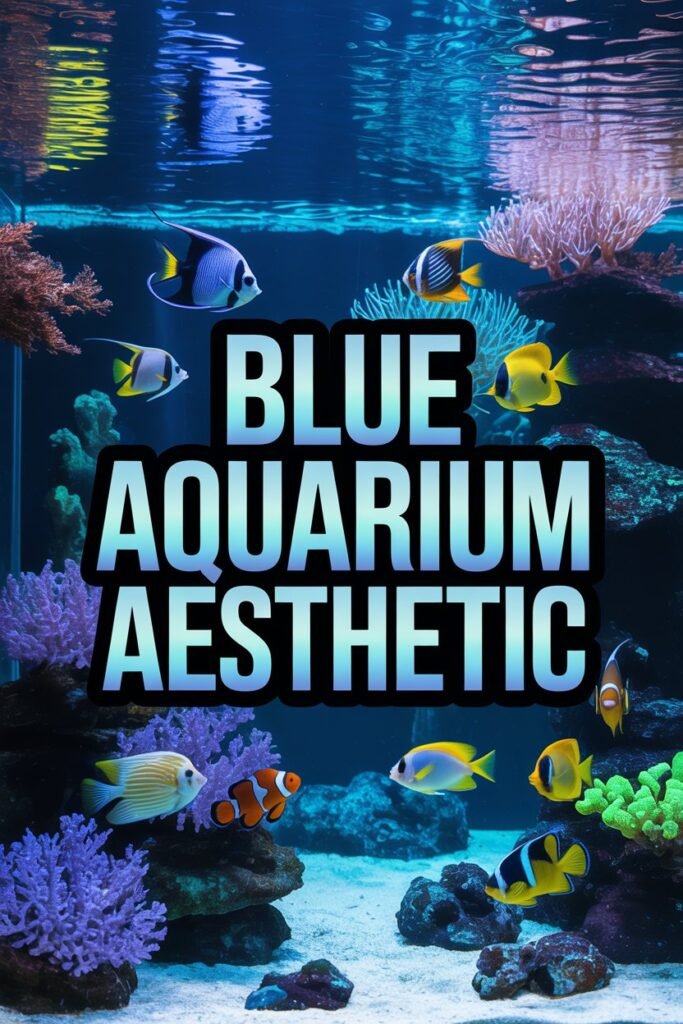Blue Aquarium Aesthetic