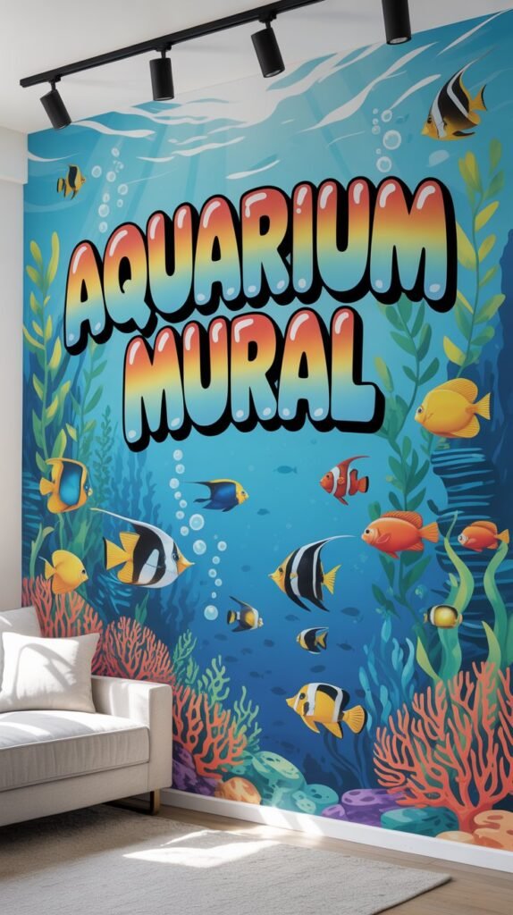 Aquarium Mural